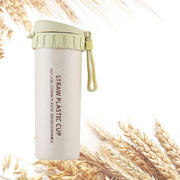 小麦秸秆便携随手杯 广告杯定制 10元内的小礼品