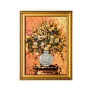 珍藏夏日的狂想曲 20国银币 10gAg999银花瓶欧洲名画壁画挂件